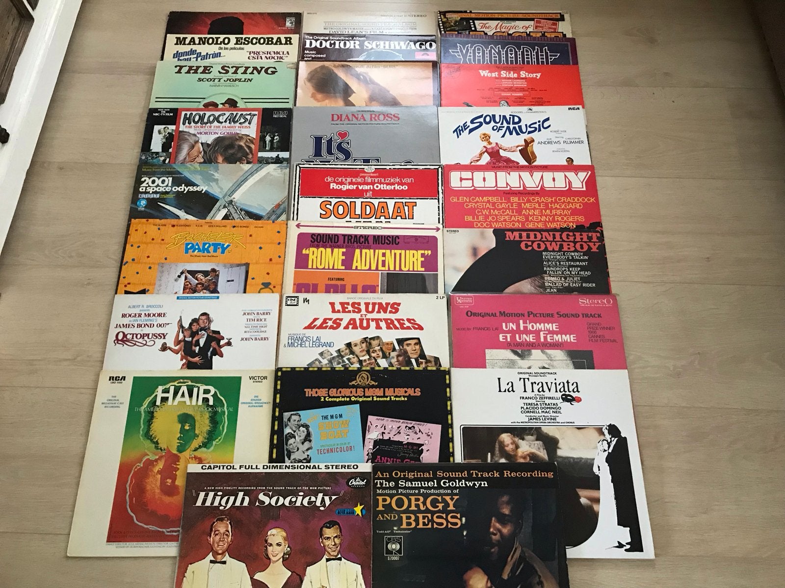 Grote collectie soundtrack LP's - Diverse genres, Cd's en Dvd's, Vinyl | Filmmuziek en Soundtracks, LP, Gebruikt, Soundtrack, Ophalen of Verzenden