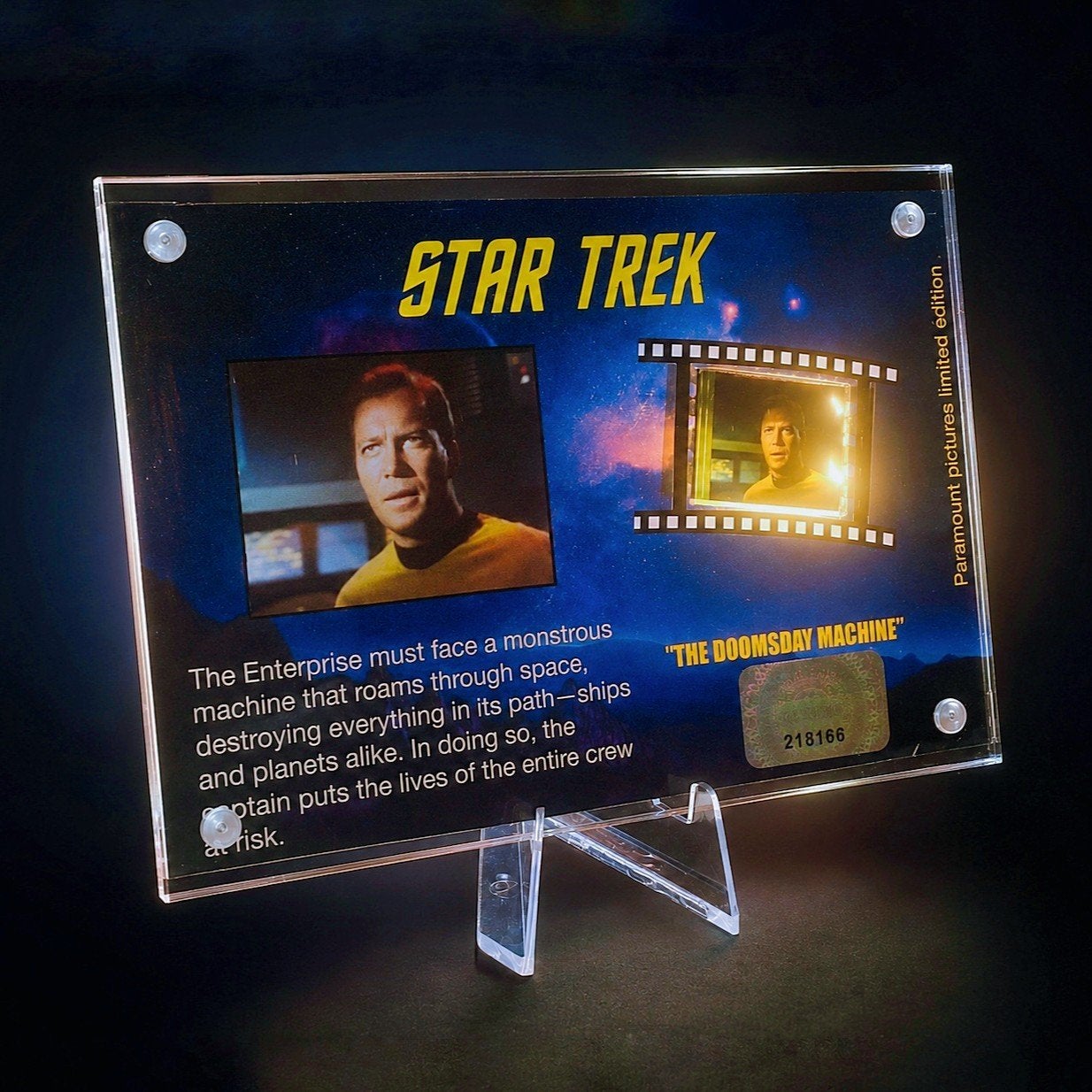 Originele filmcel - Star Trek The Original Series, Ophalen of Verzenden, Nieuw, Tv, Overige typen