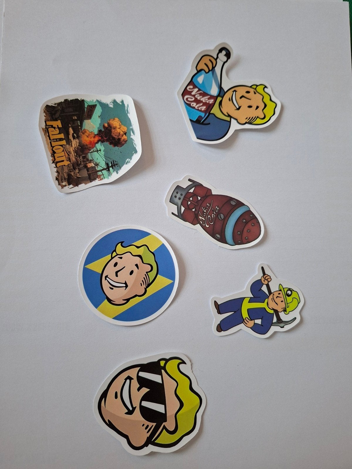Fallout Stickers Set - Vault Boy, Nuka Cola & meer, Ophalen of Verzenden, Zo goed als nieuw