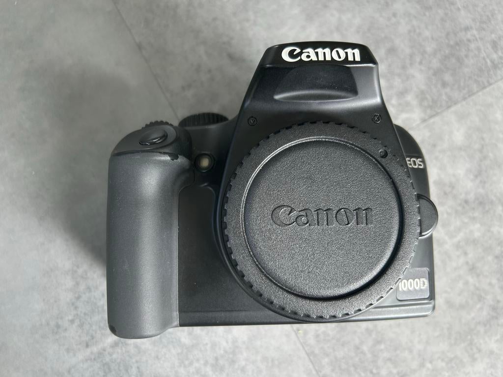 Canon EOS 1000D Spiegelreflexcamera - Gebruikt, Audio, Tv en Foto, Fotocamera's Analoog, Ophalen of Verzenden, Zo goed als nieuw