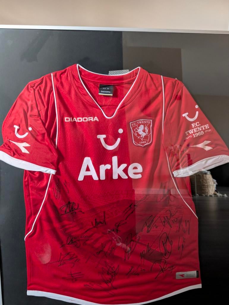 Origineel FC Twente Shirt 2008 - 2009 - Gesigneerd, Ophalen
