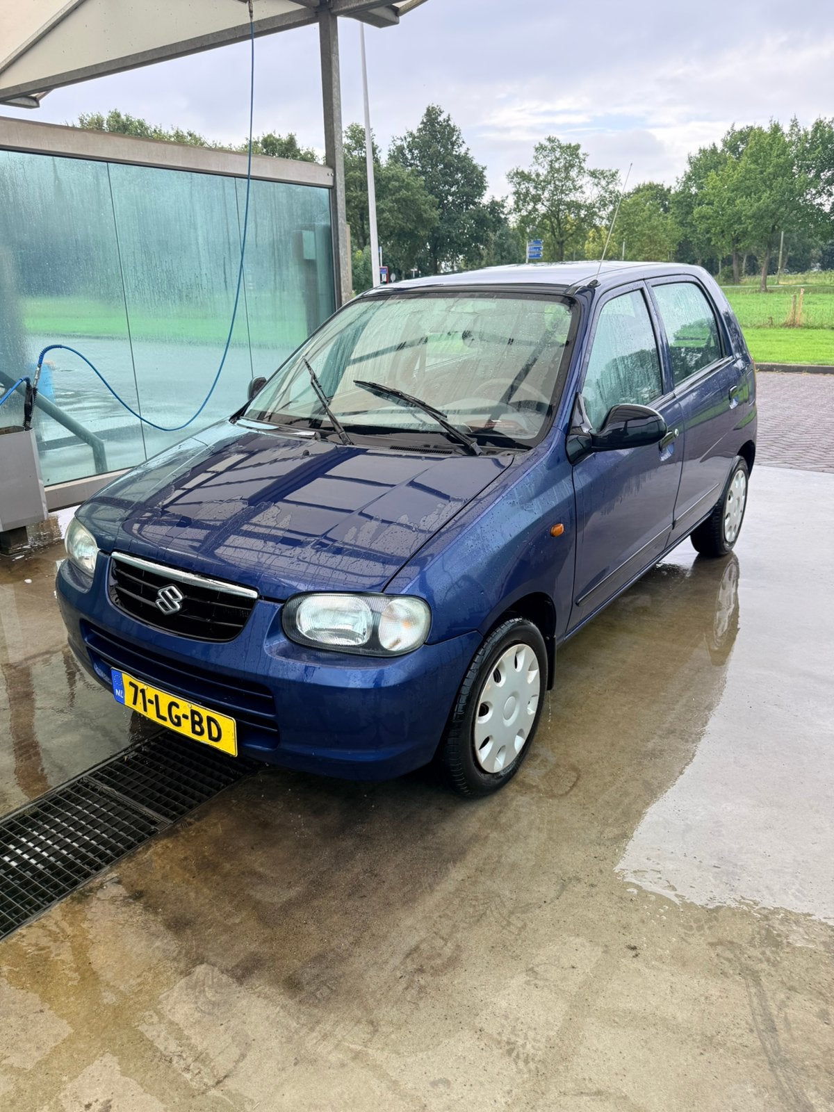 Suzuki Alto 1.1 16V 5d AGS 2002 Blauw, Voorwielaandrijving, 750 kg, 4 cilinders, Origineel Nederlands