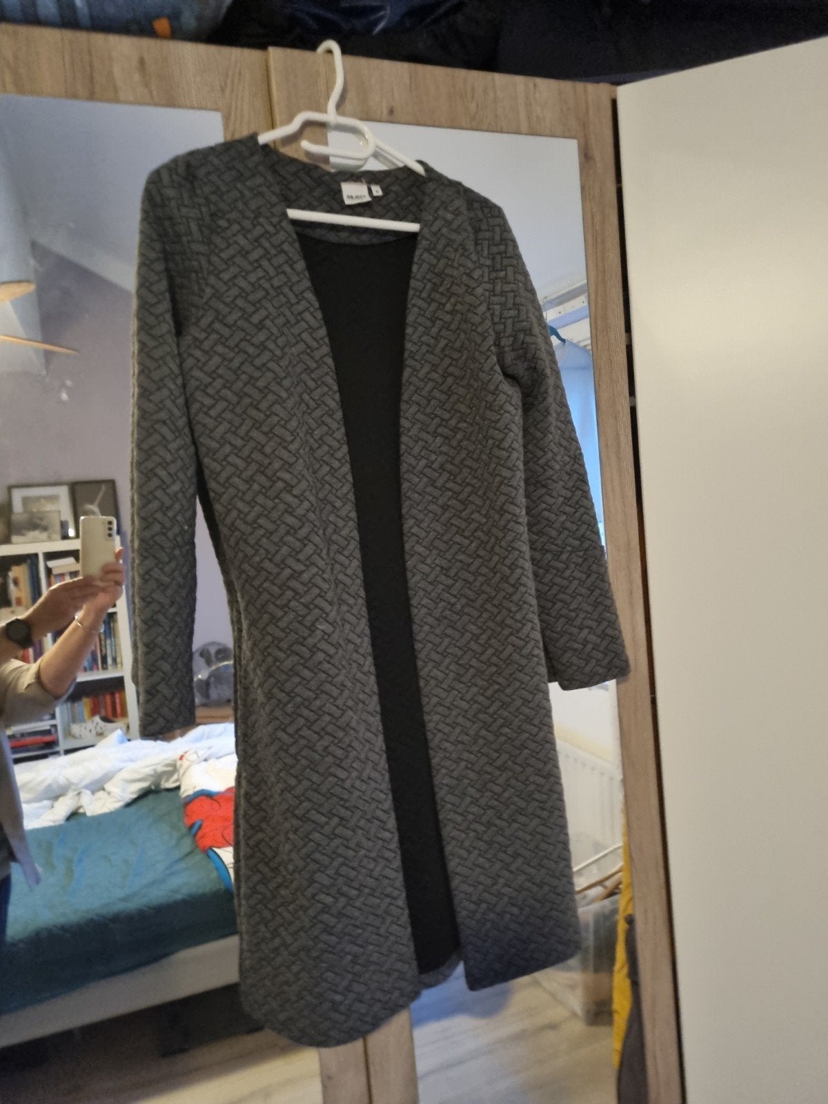 jas/vest, Kleding | Dames, Ophalen of Verzenden, Zo goed als nieuw, Maat 36 (S), Grijs