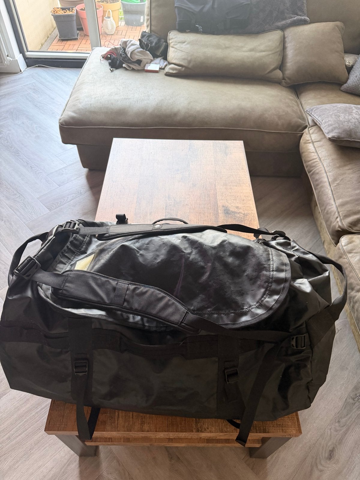 The North Face Base Camp Duffel - Zwart, Maat XXL 150L, Sieraden, Tassen en Uiterlijk, Tassen | Reistassen en Weekendtassen, 30 cm of meer