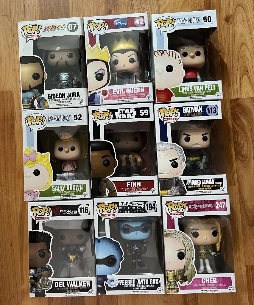 Diverse Funko pops, Ophalen of Verzenden, Nieuw