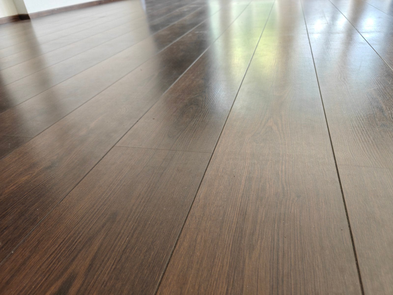 Donker Klik Laminaat., Ophalen, Gebruikt, 50 tot 150 cm, 10 m² of meer