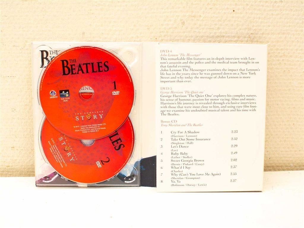 5 DVD collectors box The Beatles 35837, Ophalen of Verzenden, Gebruikt
