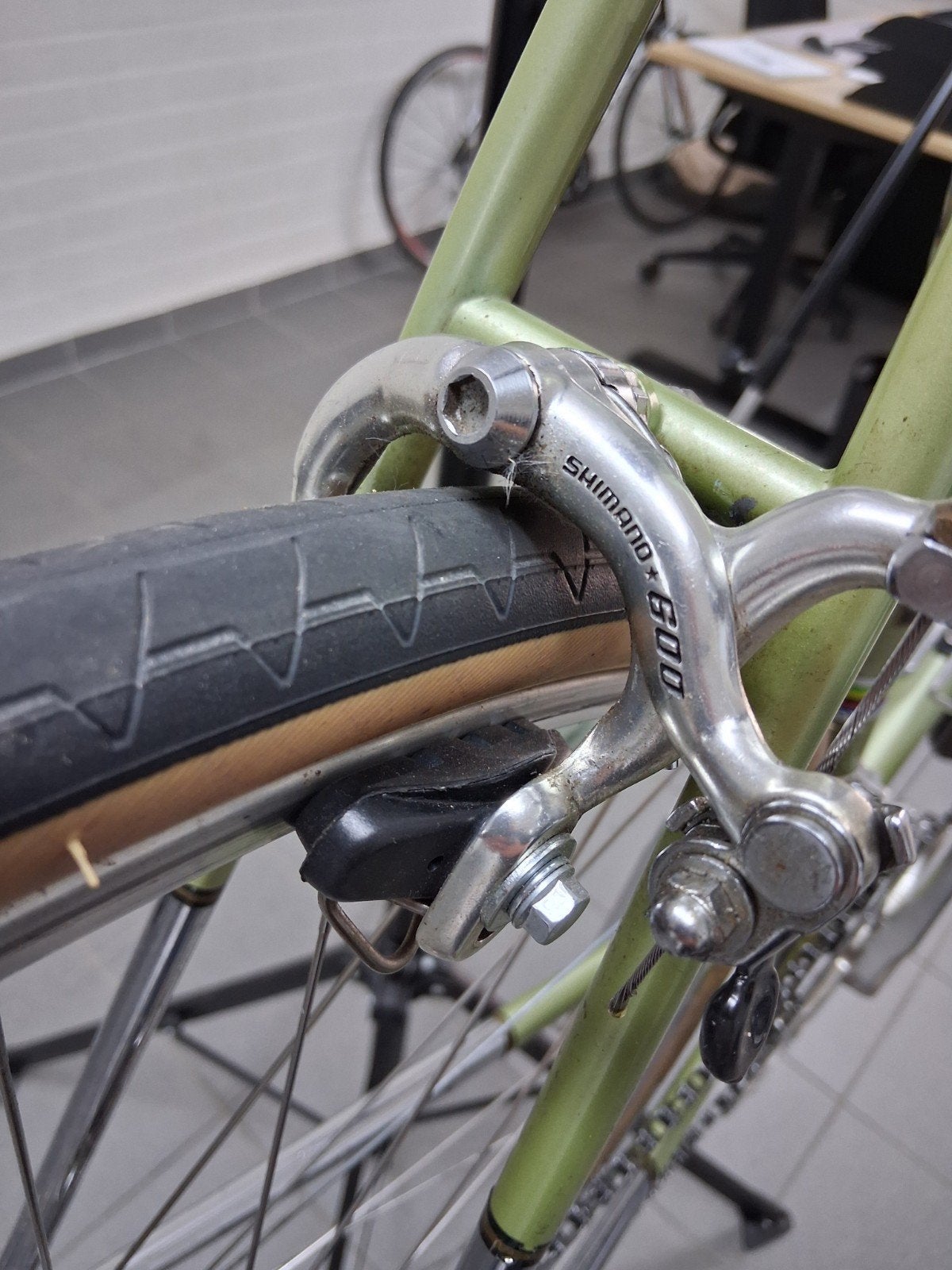 vintage Shimano 600, 55 tot 59 cm, Ophalen of Verzenden