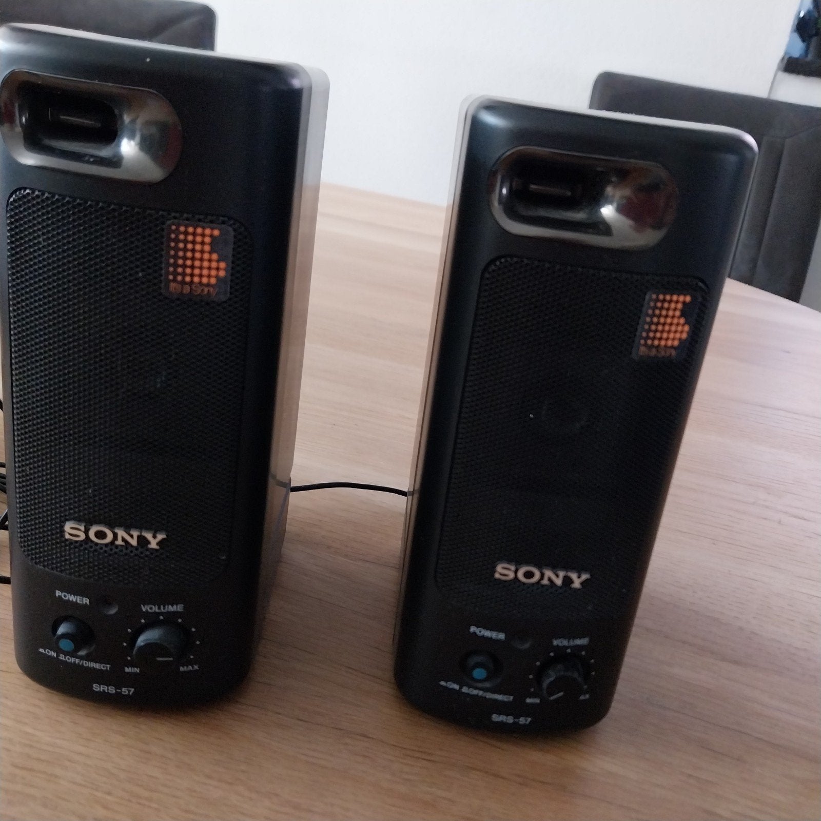 Sony SRS-57 speakers voor computer, Computers en Software, Pc speakers, Ophalen, Gebruikt, Audiokanaal 2, Sony