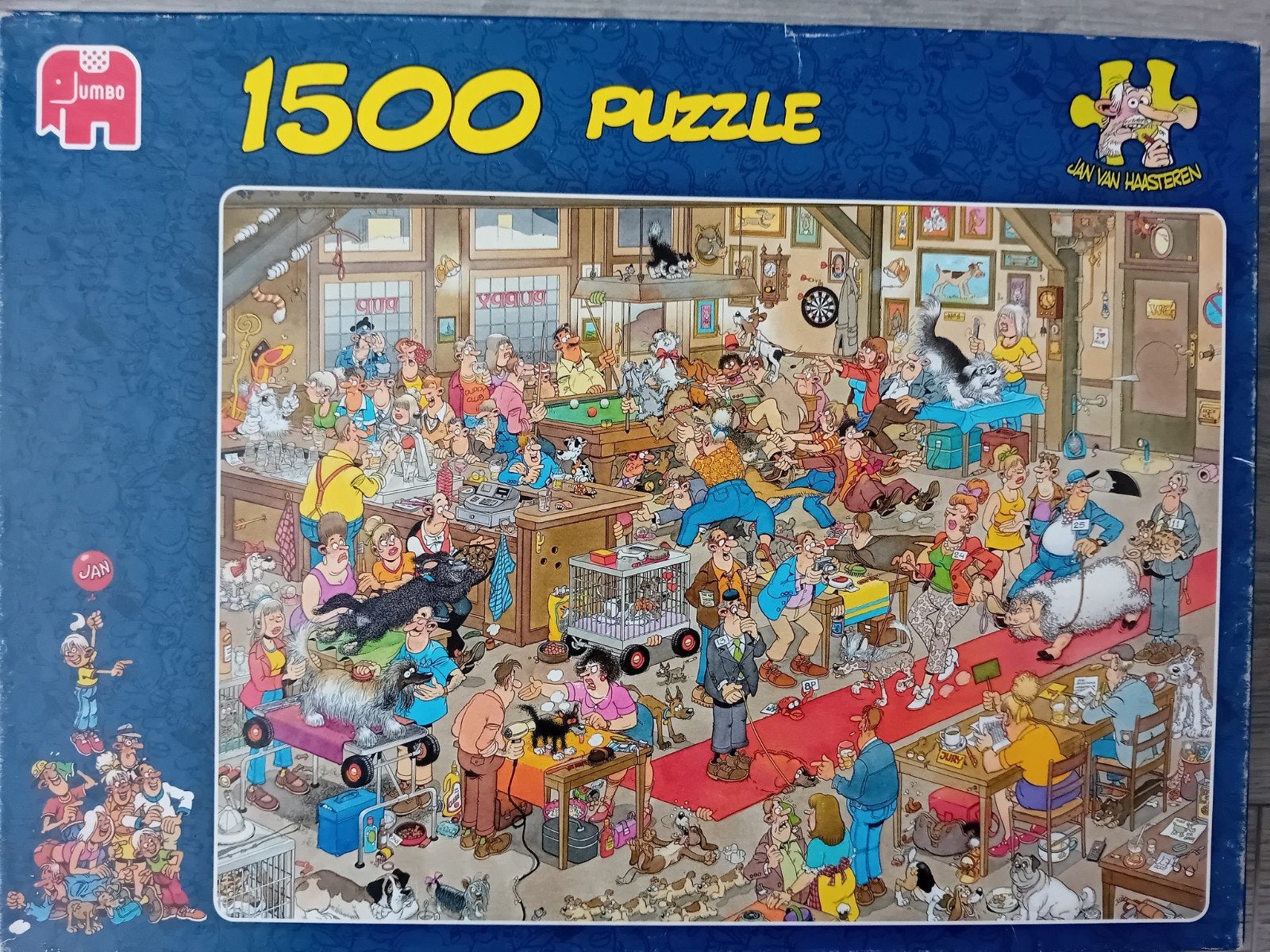 diverse Jan v Haasteren puzzels, vanaf €8 ruilen graag, Ophalen of Verzenden, 500 t/m 1500 stukjes, Zo goed als nieuw
