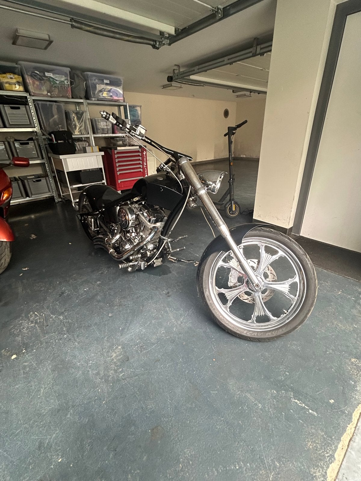 Unieke HarleyDavidson New York Custom Bike!, Chopper, Gebruikt, Particulier, Handgeschakeld