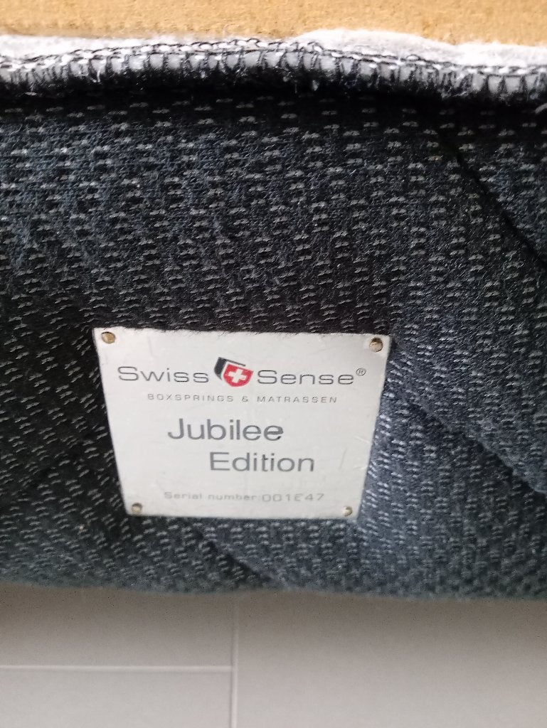 Zwart Swiss Sense Elektrisch Verstelbaar Boxspring, Ophalen, Gebruikt, Zwart, Tweepersoons