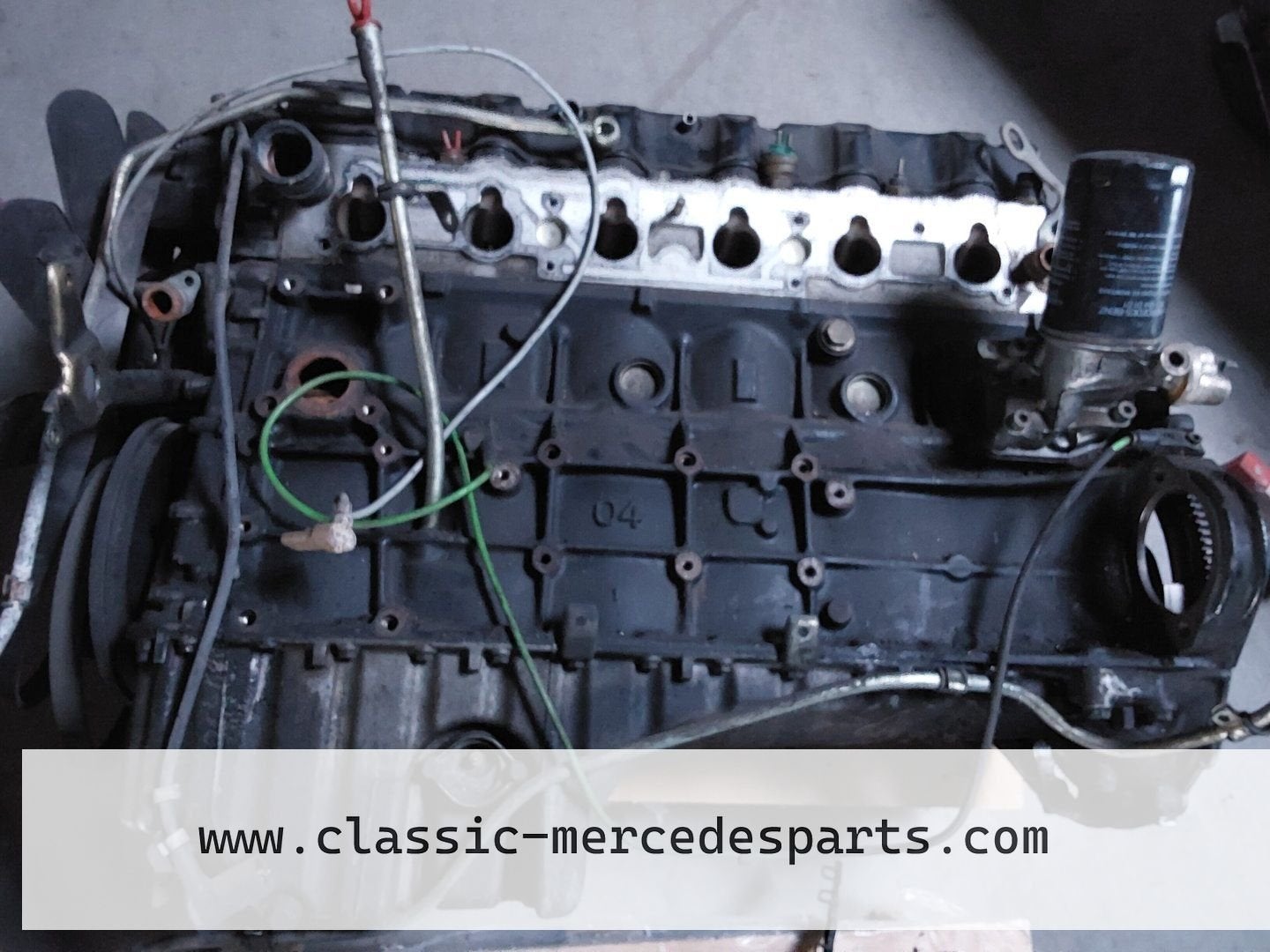 Motor Mercedes 300E w124 m103.983, Auto-onderdelen, Interieur en Bekleding, Mercedes-Benz, Gebruikt, Ophalen of Verzenden