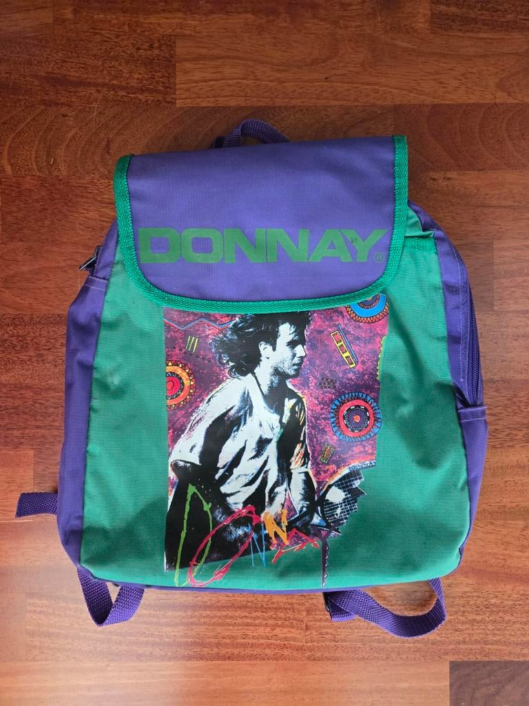 Retro Donnay Andre Agassi Rugtas - Collectorsitem, Sport en Fitness, Tennis, Gebruikt, Ophalen of Verzenden, Tas, L2