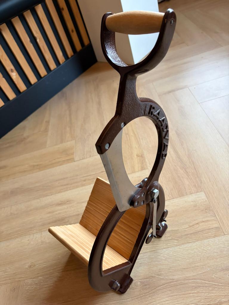 Raadvad broodsnijmachine, Antiek en Kunst, Ophalen of Verzenden