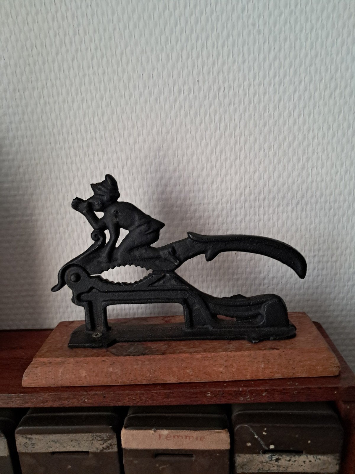 Vintage tabakssnijder of notenkraker, Antiek en Kunst, Ophalen of Verzenden
