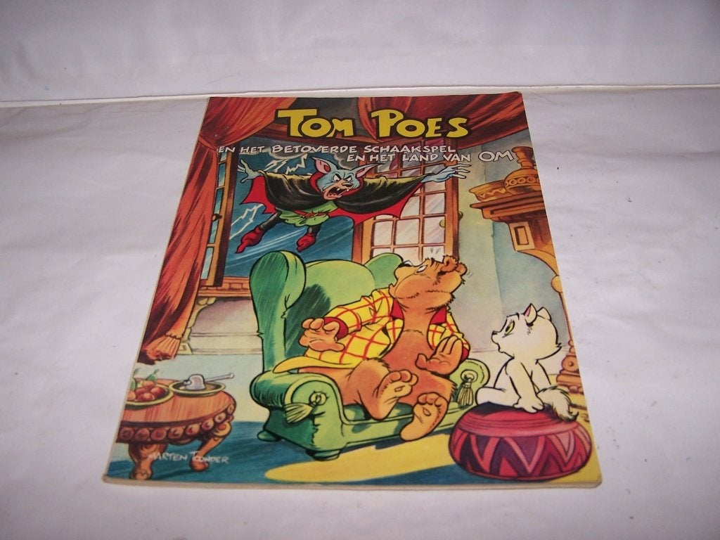 Vintage Tom Poes album met 2 verhalen. Igs., Eén stripboek, Ophalen of Verzenden, Zo goed als nieuw, Marten Toonder
