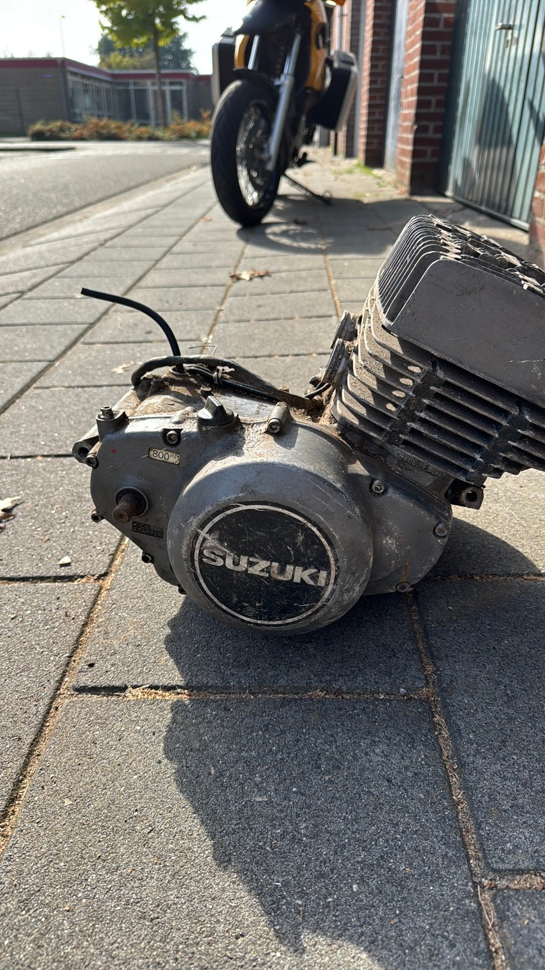 Suzuki GT250 tweetakt motorblok 1975, Fietsen en Brommers, Ophalen of Verzenden, Gebruikt, Overige modellen