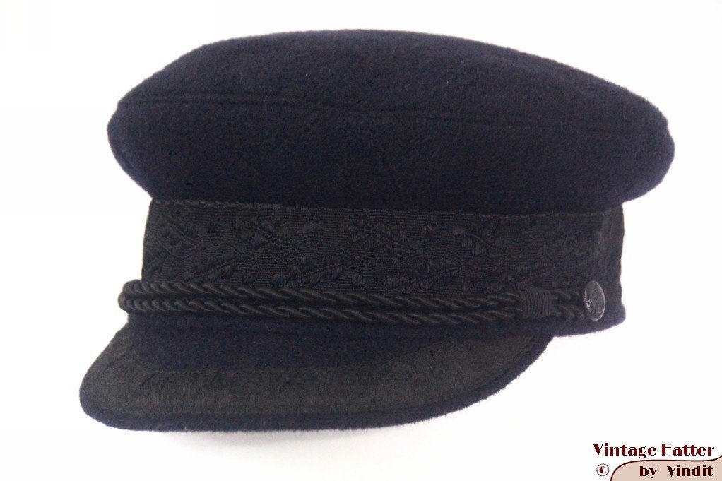 Vintage Kapiteinspet Prinz Heinrich donker blauw 56, Kleding | Heren, Ophalen of Verzenden, Gedragen, Prinz Heinrich, Pet