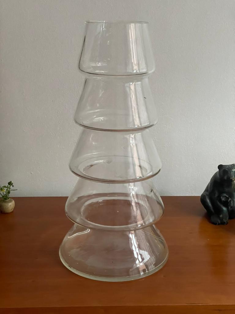 Hans Ebbing & Ton Haas: vaas 45 cm voor Designum ca. 1995, Ophalen of Verzenden