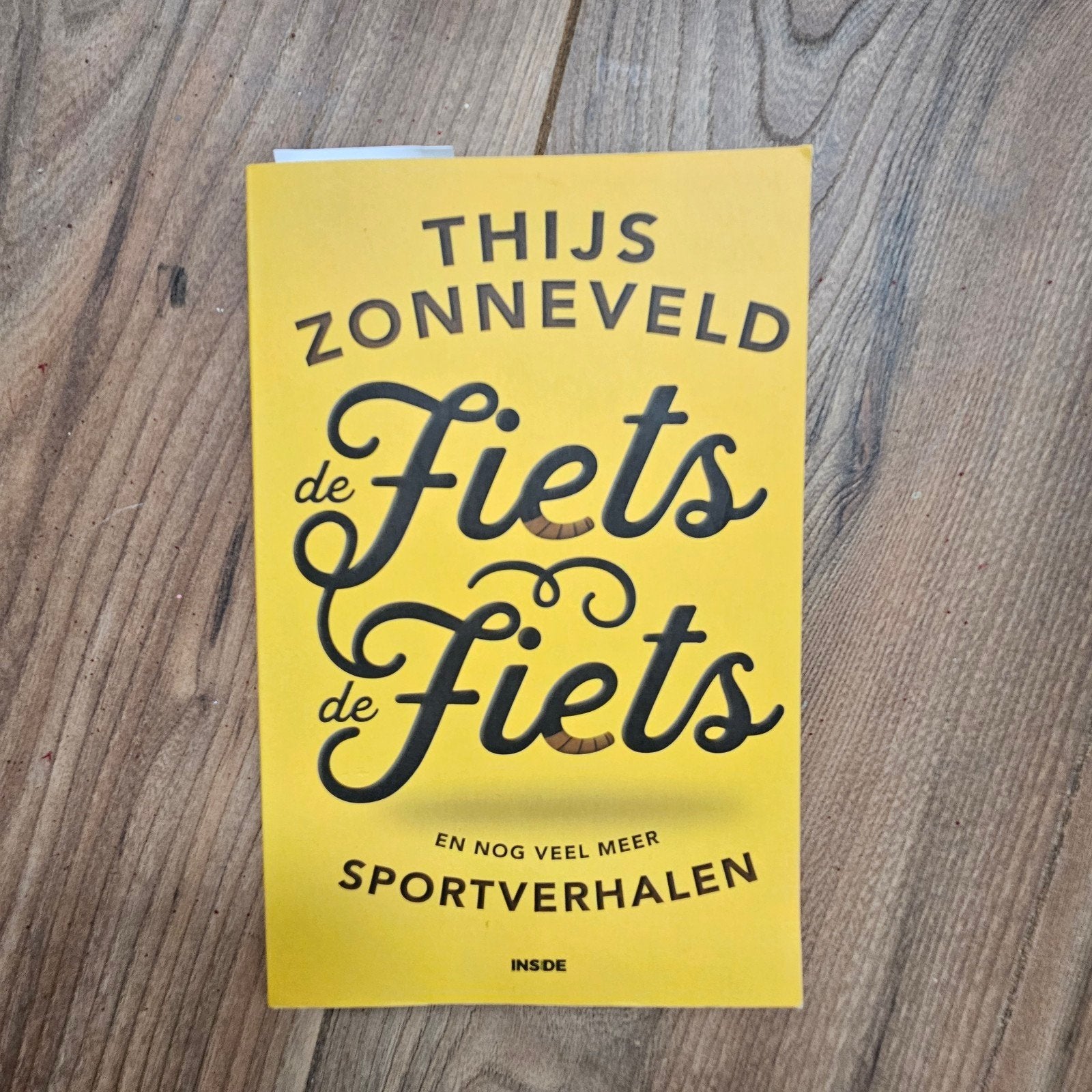 De Fiets de Fiets: Sportverhalen van Thijs Zonneveld, Ophalen of Verzenden, Zo goed als nieuw, Thijs Zonneveld, Lopen en Fietsen