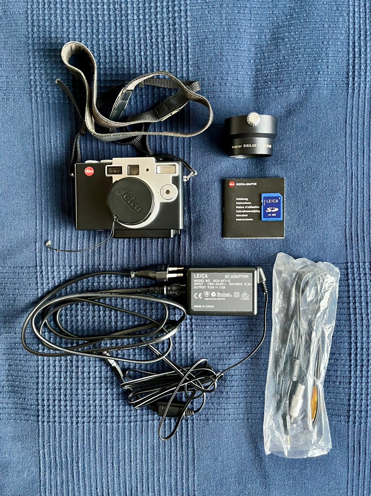 Leica Digilux 1, Handleiding, Gebruikt, Ophalen of Verzenden, Compactcamera
