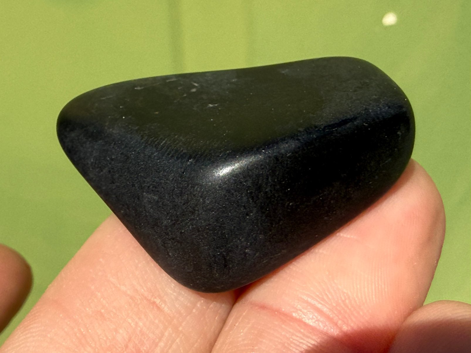 Zwarte Azeztuliet mineralen edelstenen, Ophalen of Verzenden, Mineraal