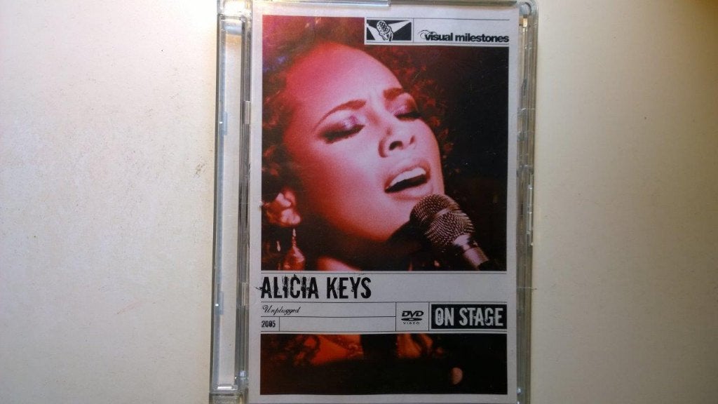 Alicia Keys - Unplugged (DVD), Alle leeftijden, Ophalen of Verzenden, Zo goed als nieuw, Concert