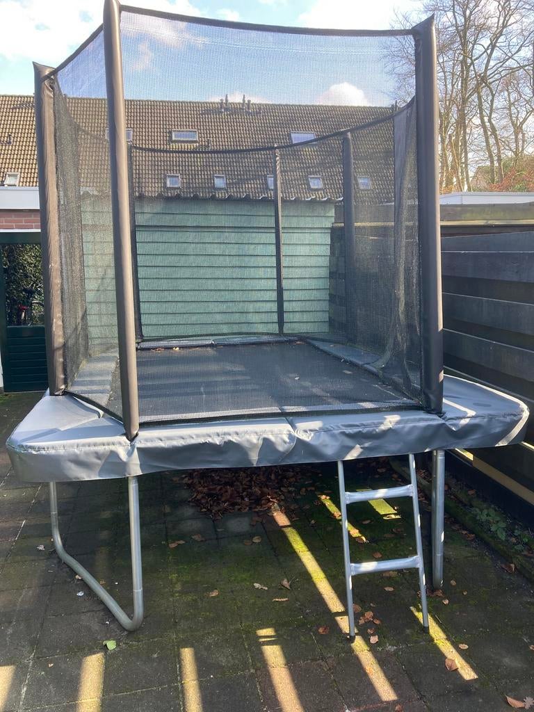 Trampoline, Ophalen, Gebruikt