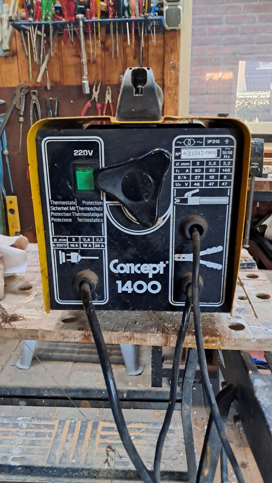 lasapparaat met elektroden, Doe-het-zelf en Verbouw, Ophalen, Minder dan 150 ampère, Elektroden