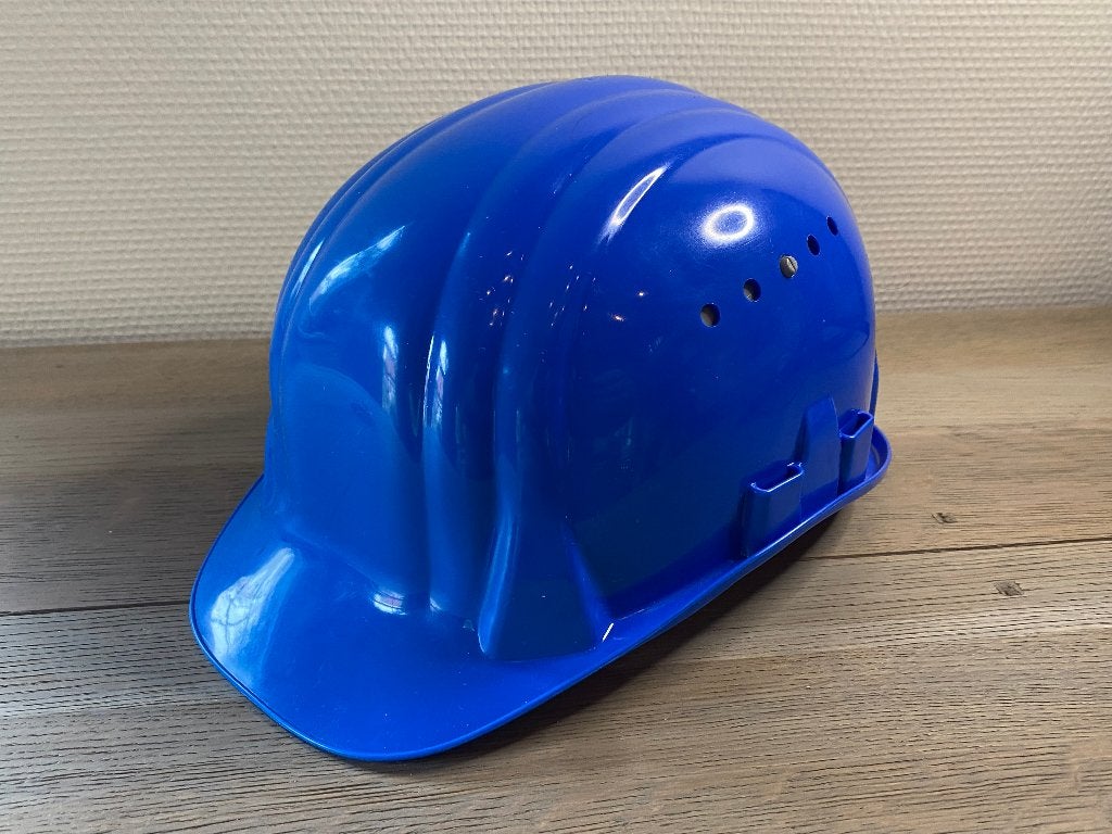 Blauwe Schuberth Veiligheidshelm / Bouwhelm (Maat 53-61)