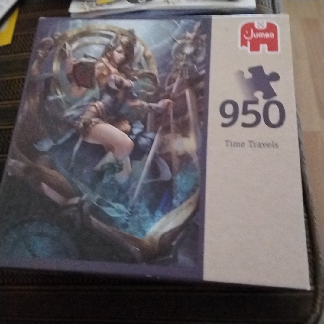 Jumbo Time Travels Legpuzzel 950 stukjes, Ophalen of Verzenden, 500 t/m 1500 stukjes, Gebruikt, Legpuzzel
