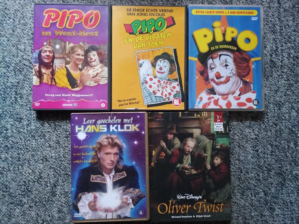 Diverse Jeugd Kinder films vanaf ..., Alle leeftijden, Nederlands, Ophalen of Verzenden, Zo goed als nieuw