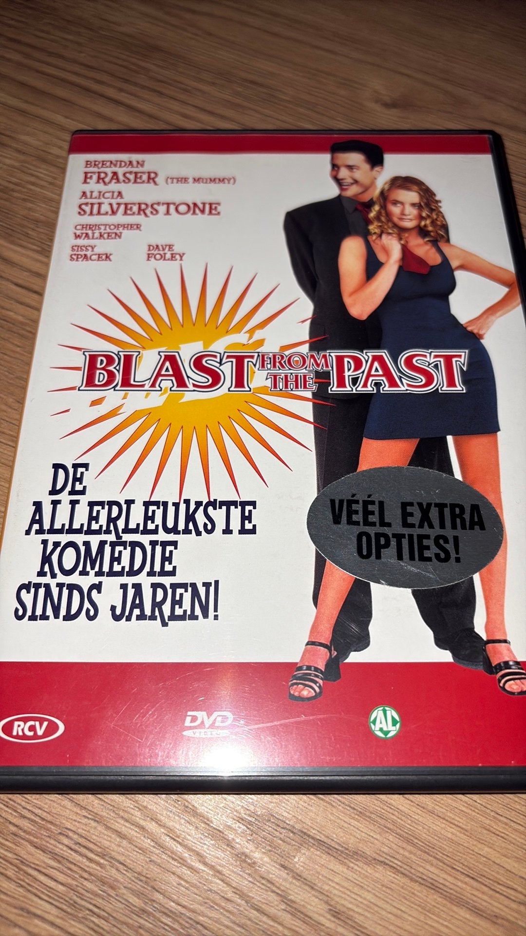 Blast from the Past mer Brendan Fraser en Alicia Silverstone, Cd's en Dvd's, Dvd's | Komedie, Zo goed als nieuw, Actiekomedie
