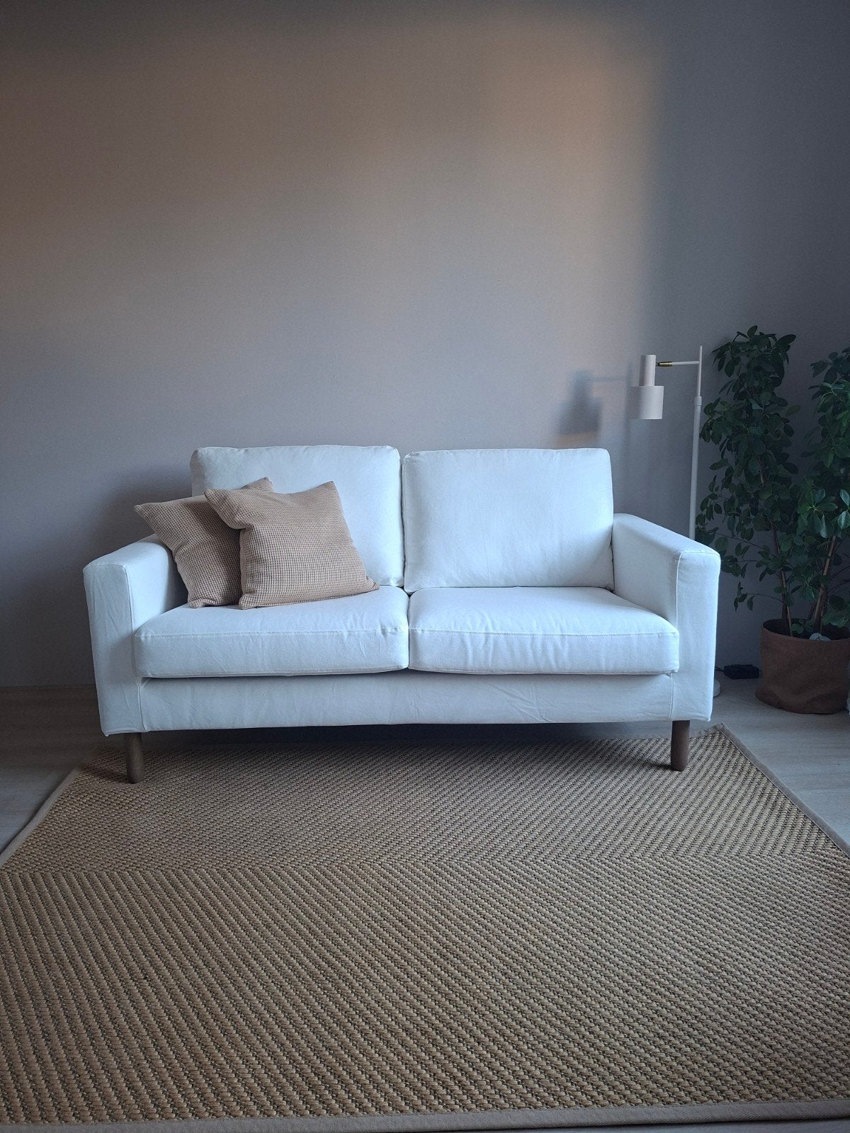 Vloerkleed Sisal 130x190 cm, Ophalen, 100 tot 150 cm, Zo goed als nieuw, 150 tot 200 cm