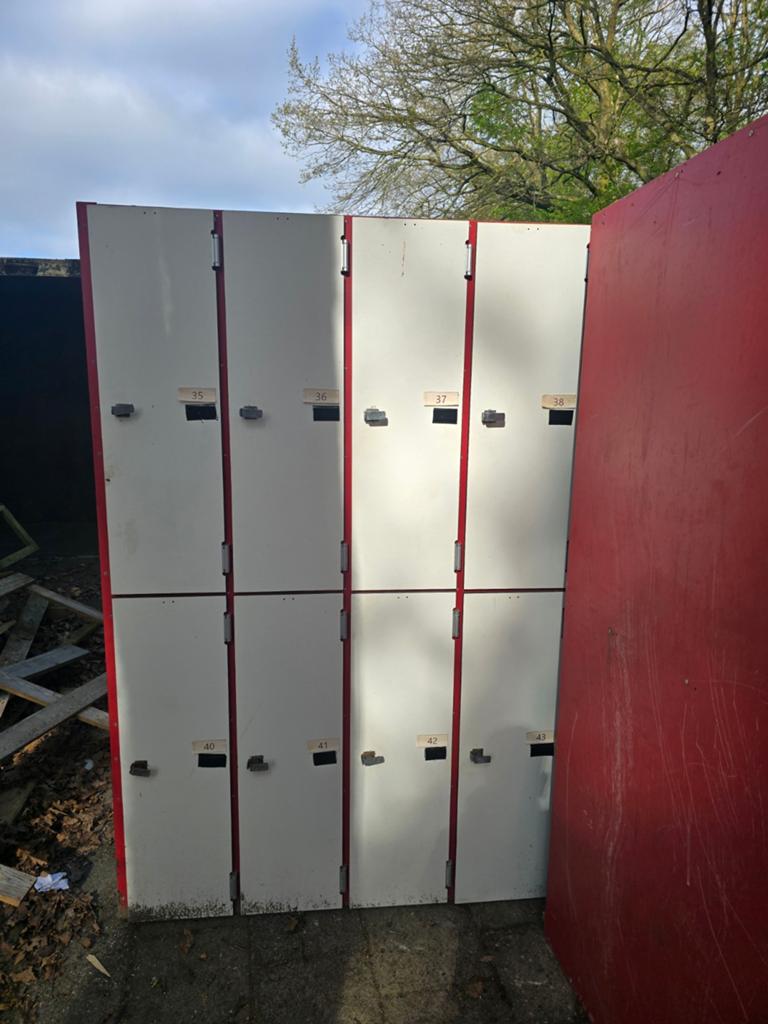 Lockers, gebruikt, gratis!, Ophalen, Gebruikt, Industrieel, functioneel