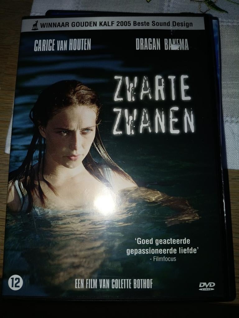 Zwarte Zwanen DVD - Carice van Houten & Dragan Bakema, Cd's en Dvd's, Dvd's | Drama, Gebruikt, Drama, Vanaf 12 jaar, Ophalen of Verzenden