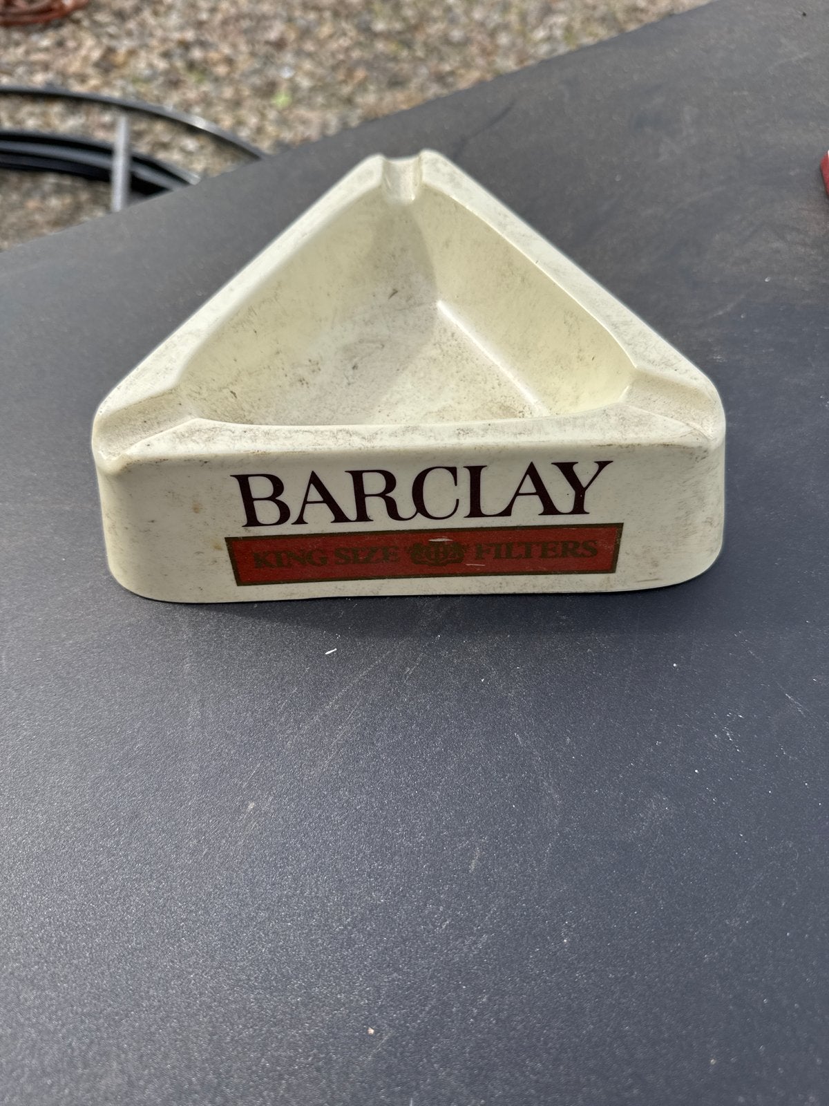 Barclay King Size Filters asbak, Verzamelen, Ophalen of Verzenden, Gebruikt, Asbak