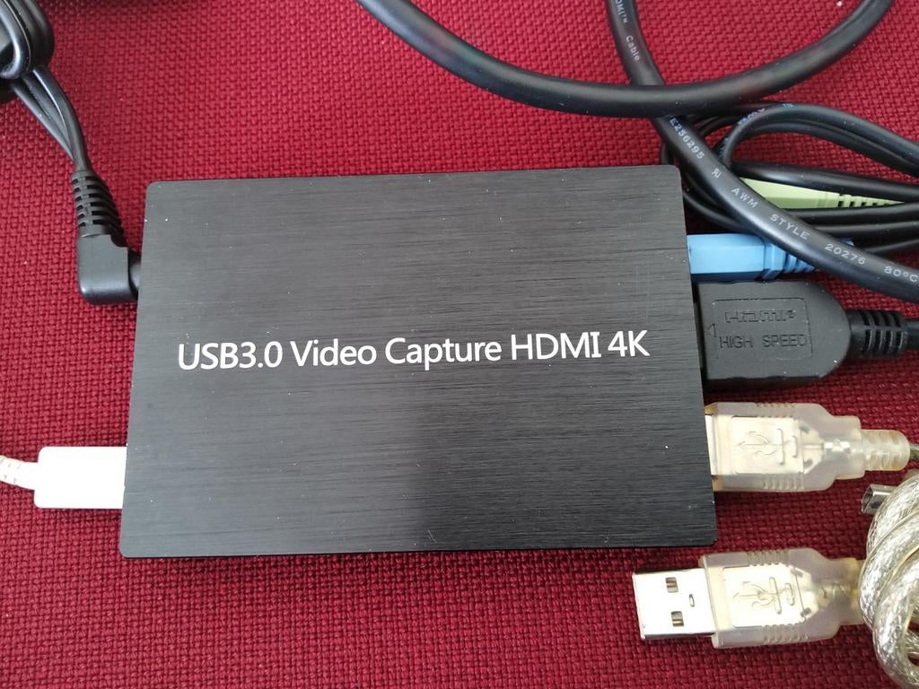 Hdmi converter naar Vga en video capture hdmi 4k compleet, Ophalen of Verzenden, Nieuw