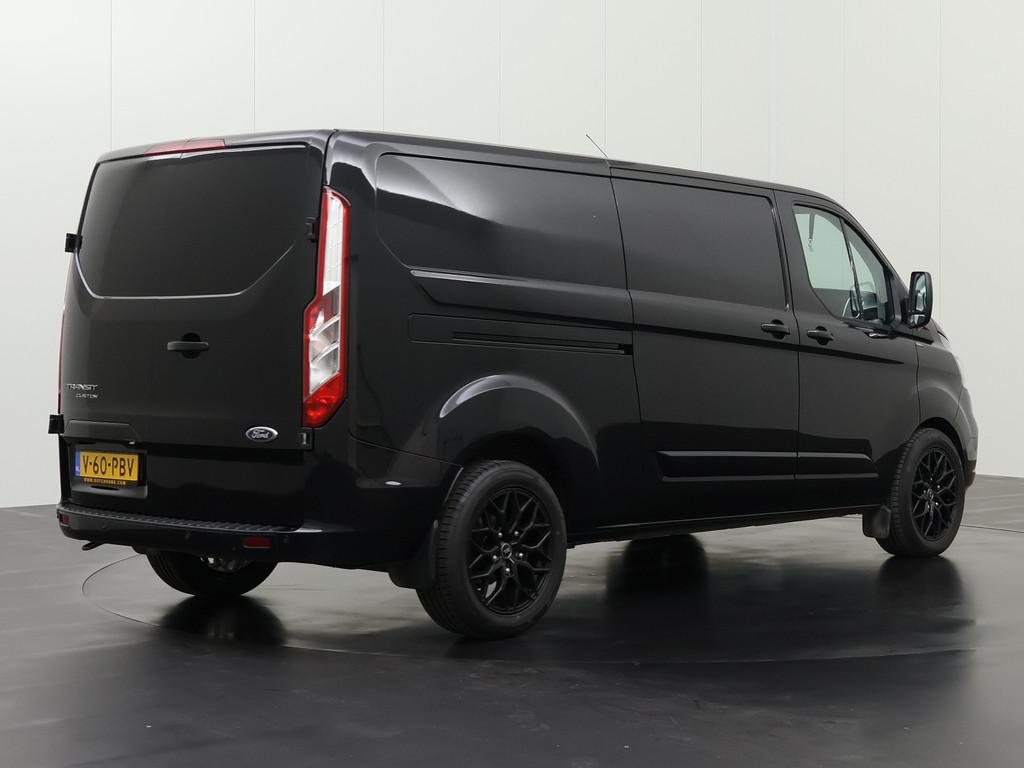 Ford Transit Custom 2.0TDCi 130PK Automaat Lang Sport Limite, Stof, Gebruikt, 4 cilinders, Blauw