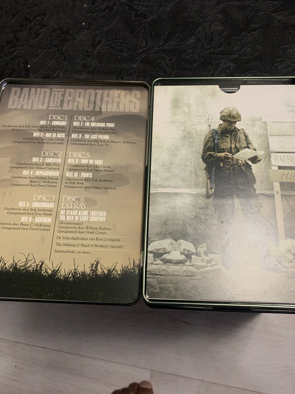Band of Brothers Complete Serie - Blu-ray Boxset, Ophalen, Vanaf 16 jaar, Nederlands, Zo goed als nieuw