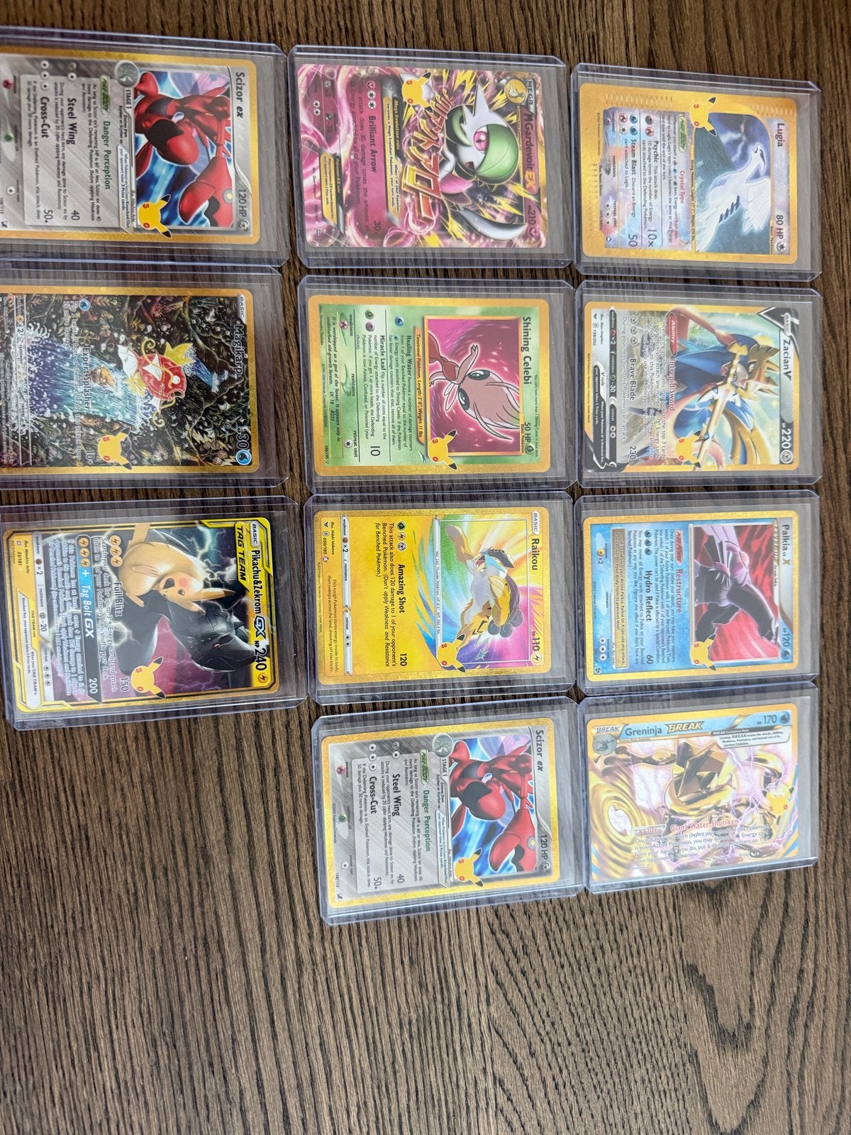 Pokemon 30th anniversary classic collection kaarten, Ophalen of Verzenden, Zo goed als nieuw, Meerdere kaarten, Foil