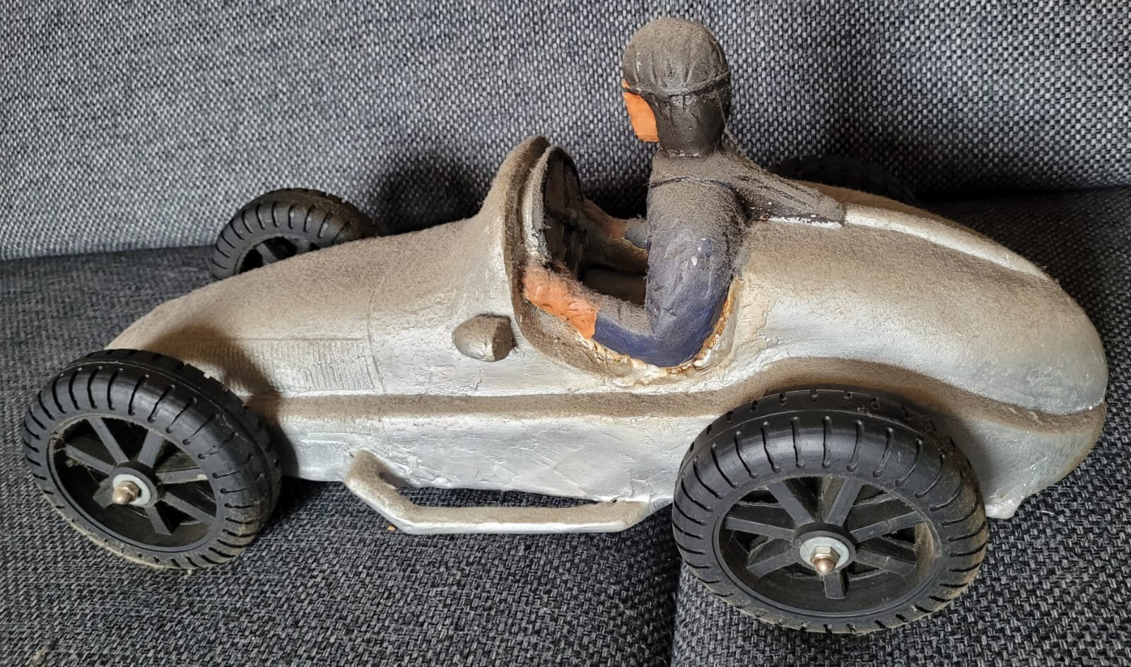 Race model oud model 60 x 25 cm raceauto, Antiek en Kunst, Ophalen of Verzenden
