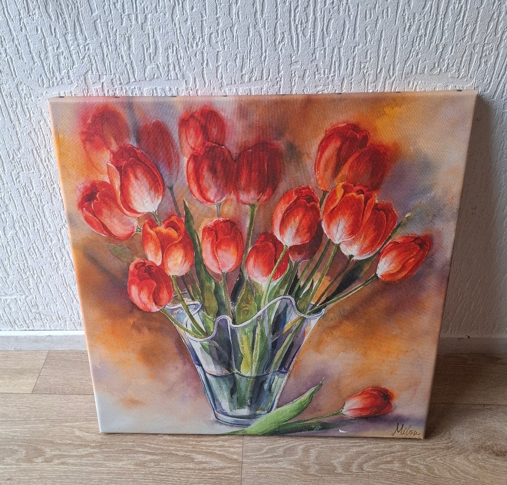 Tulpen, Ophalen, Minder dan 50 cm, Nieuw, Print