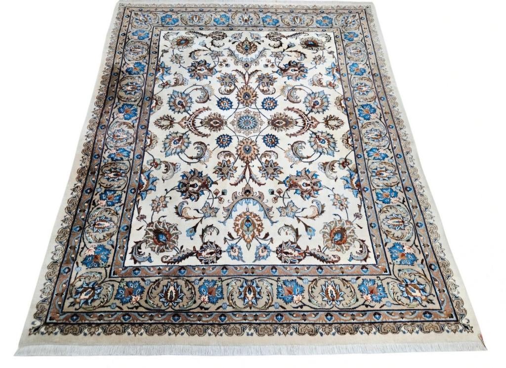 Handgeknoopt Perzisch wol Kashmar tapijt floral 201x248cm