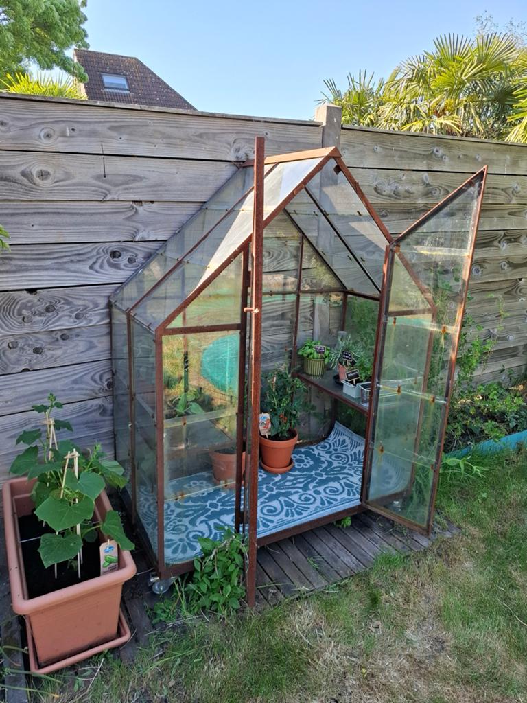Tuinkas, greenhouse, kweekkas, druivenkas, Tuin en Terras, Kweekspullen, Ophalen, Gebruikt, Kweekkast