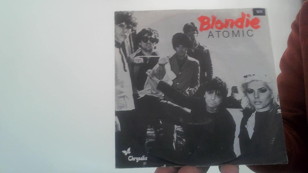 blondie jukebox single atomic uit 1980, Cd's en Dvd's, Vinyl Singles, Verzenden, Zo goed als nieuw, Pop, Single