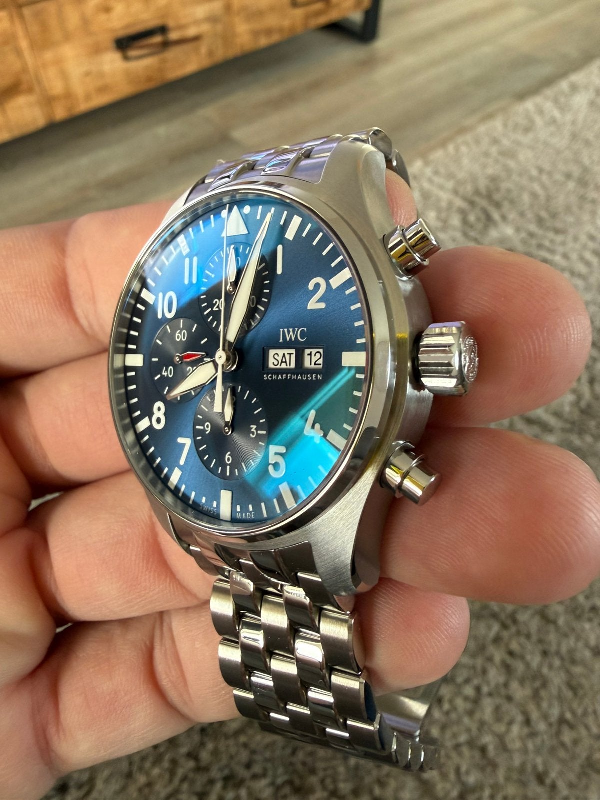 Foto 3 van IWC Pilot, Le Petite Prince, 43mm, prachtig horloge!
