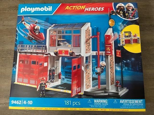 Playmobil brandweer set 9462 + 71464, Kinderen en Baby's, Speelgoed | Playmobil, Ophalen of Verzenden, Nieuw, Complete set