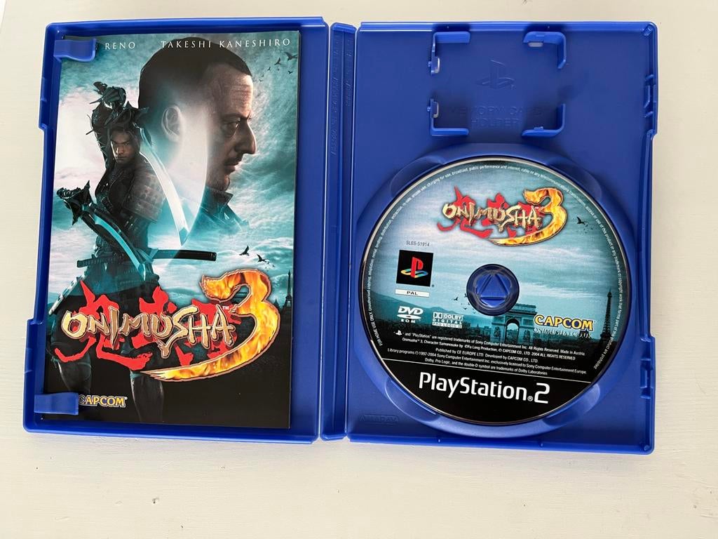Onimusha 3 voor PlayStation 2, Spelcomputers en Games, Avontuur en Actie, Gebruikt, T, Ophalen of Verzenden